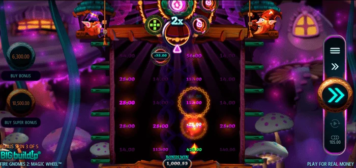 Fire Gnomes 2 Magic Wheel - мрежа за Free Spins со активни ролни
